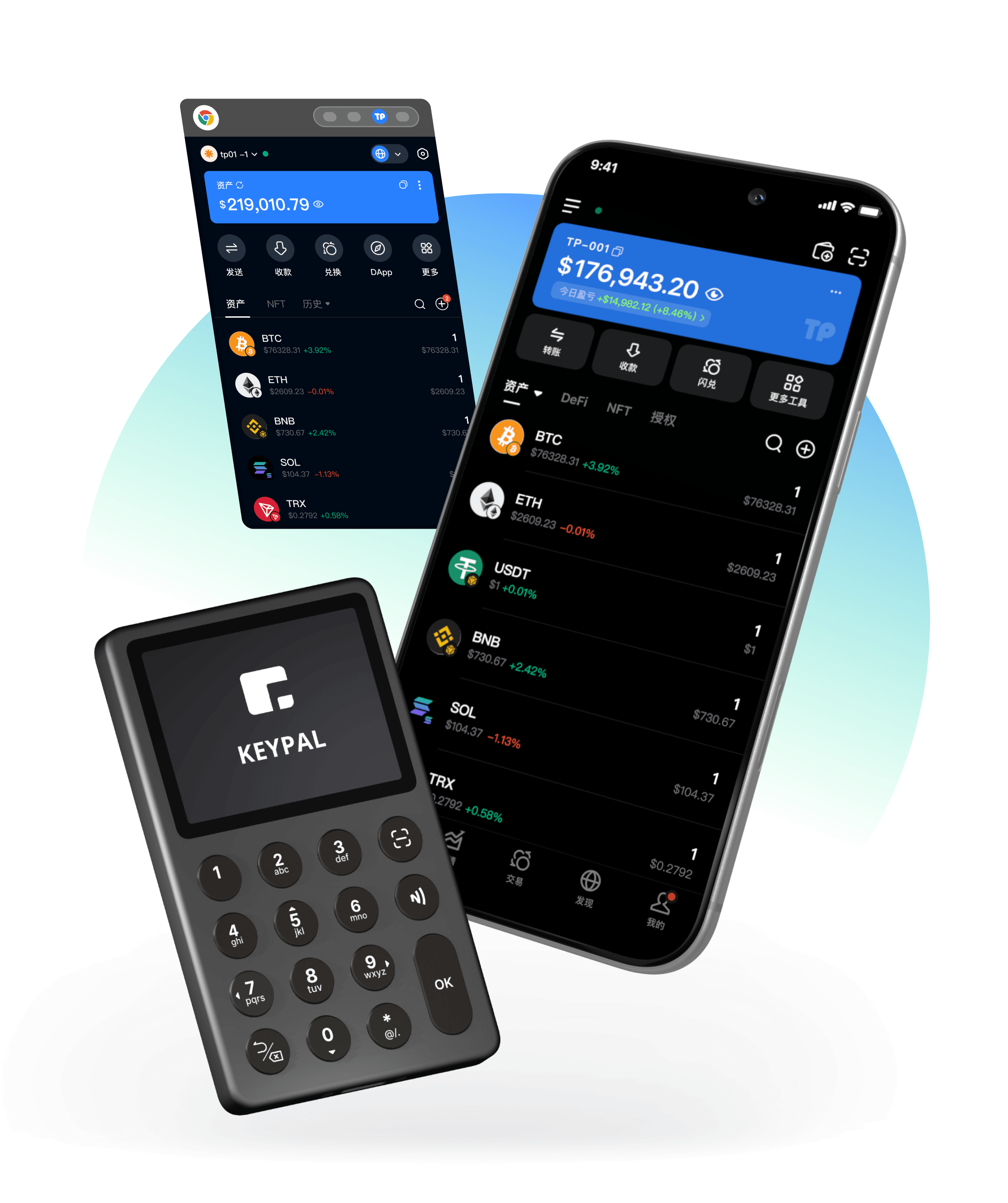 TokenPocket Wallet 产品主视觉